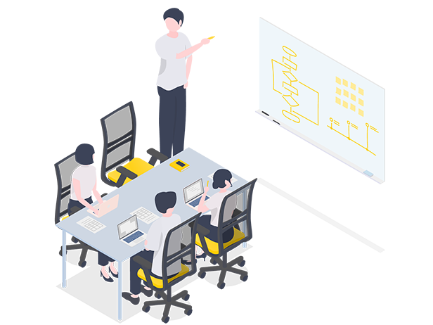 社内運用するための社内教育が提供できる