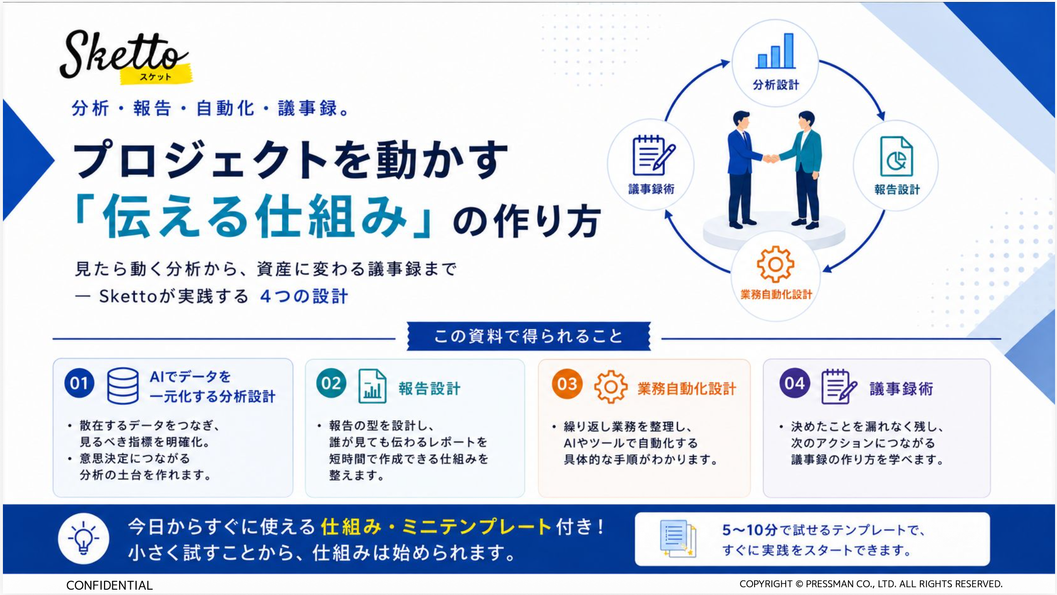 Sketto ホワイトペーパー②プロジェクトを動かす「伝える仕組み」の作り方